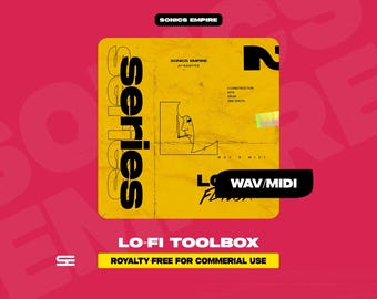 Paquete de muestras de hip hop lo-fi / Estilo lo-fi / Melodías y baterías sin regalías para músicos