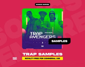 Paquete de muestra de Dark Trap / Trap Avengers 3 / Descarga digital para productores musicales