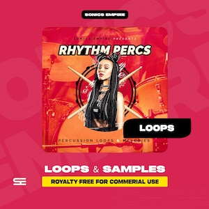 Slagverksprovpaket och melodistammar | Rytmpercussion | Hiphop-ljudkit