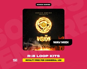 Paquete de muestra de R&B – The Vision – Kit de productor, 6 kits de construcción con ganchos originales