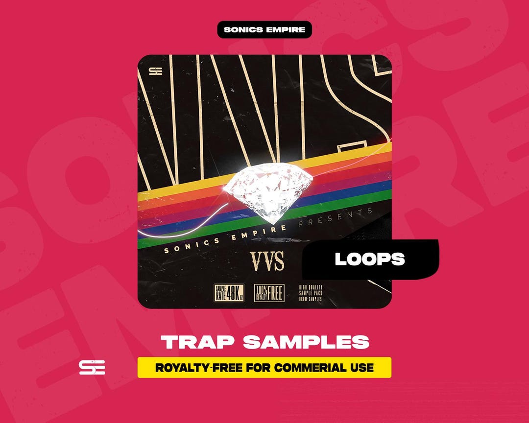 Trap Sample Pack – VVS – Digital Download, Royalty-free WAV Loops for ...
