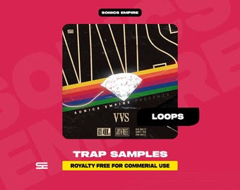 Trap Sample Pack – VVS – Digital Download, Royalty-Free WAV Loops for Trap & Hip Hop