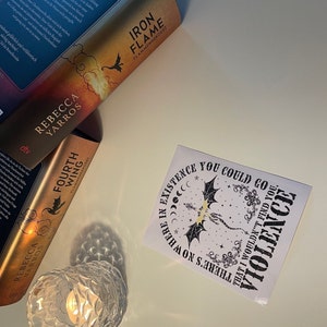 Fourth Wing Sticker