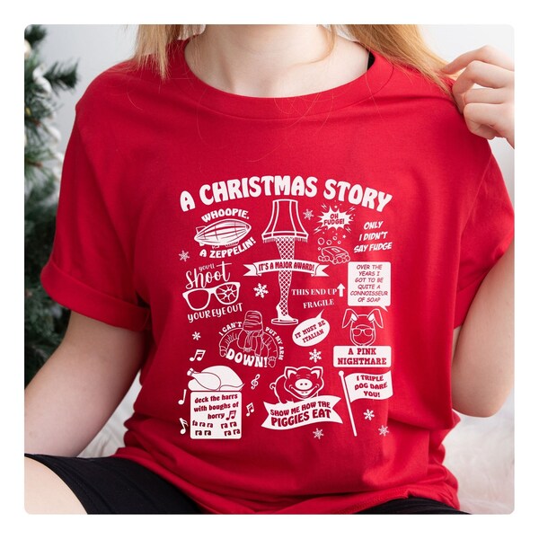 A Christmas Story Pajamas - Etsy