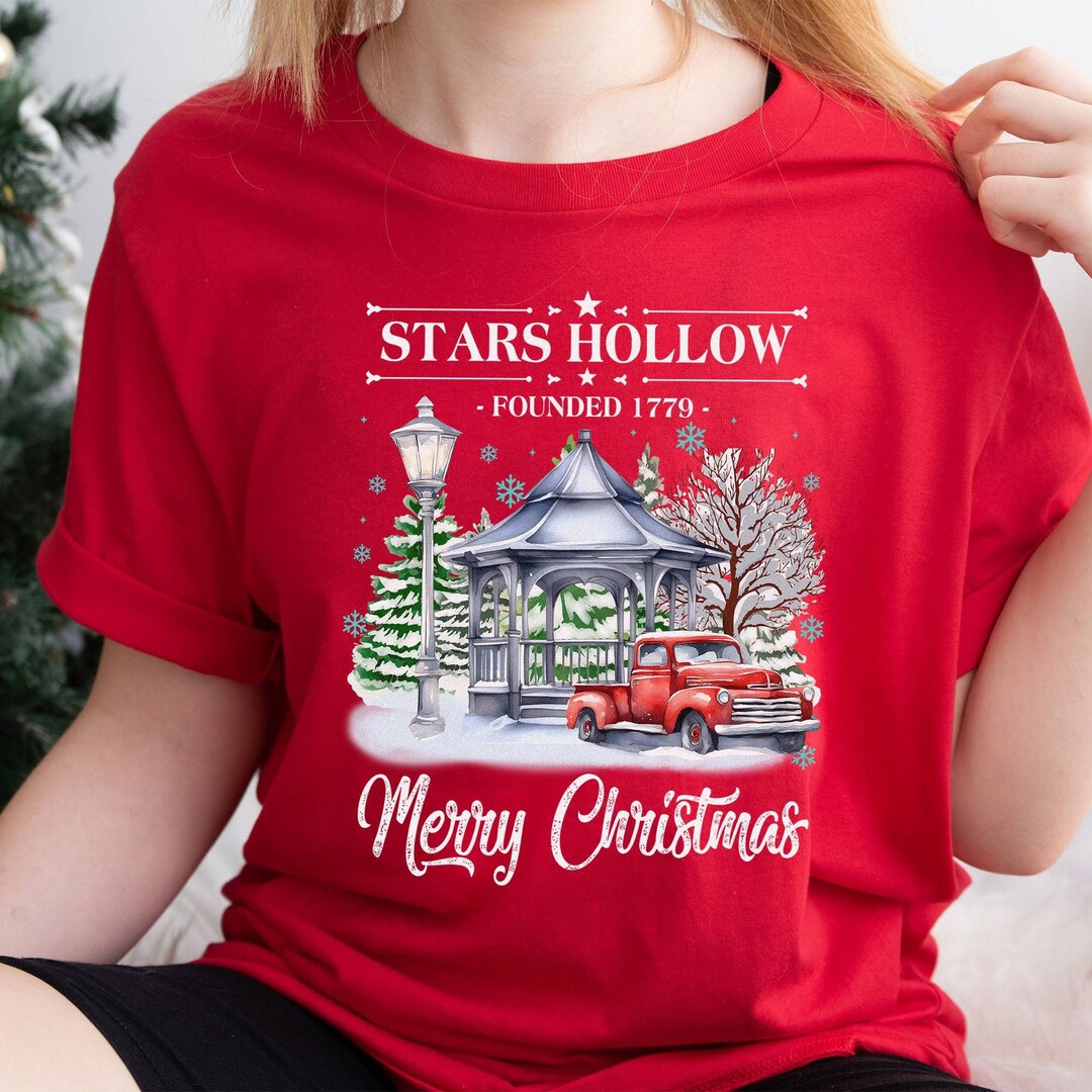 Stars Hollow Christmas Shirt Stars Hollow Connecticut Shirt Etsy