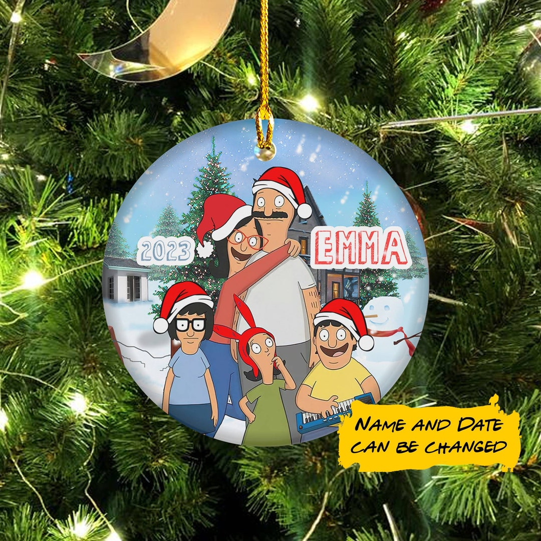 Bob's Burgers Christmas Ornaments 