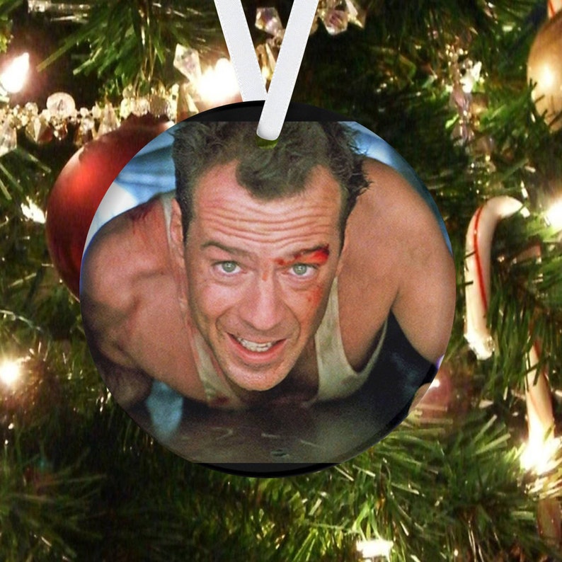 Die Hard Bruce Willis Christmas Ornament John Mcclane - Etsy