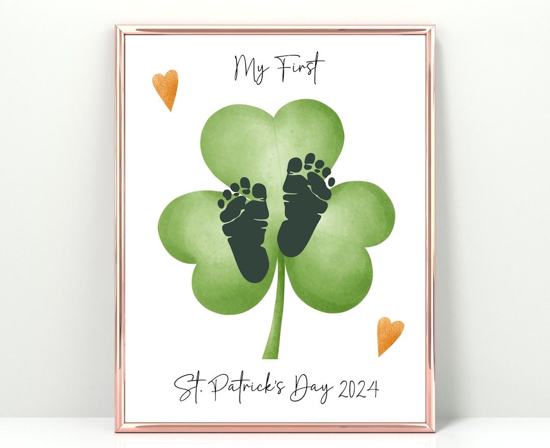 Baby's First St. Patrick's Day, Printable St. Patrick's Day Baby ...