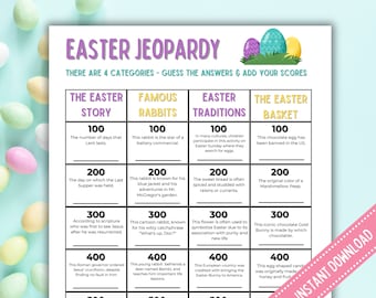 Jeopardy de Pascua: Trivial familiar (Descarga digital)