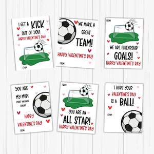 Soccer Valentine | You&#39;re An All Star Happy Valentine&#39;s Day | Sports Valentines Day Cards | Football Valentines Card
