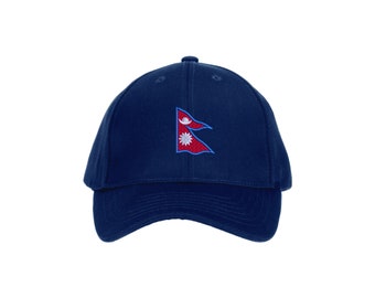 Nepal National Flag - 5 Panel Cap