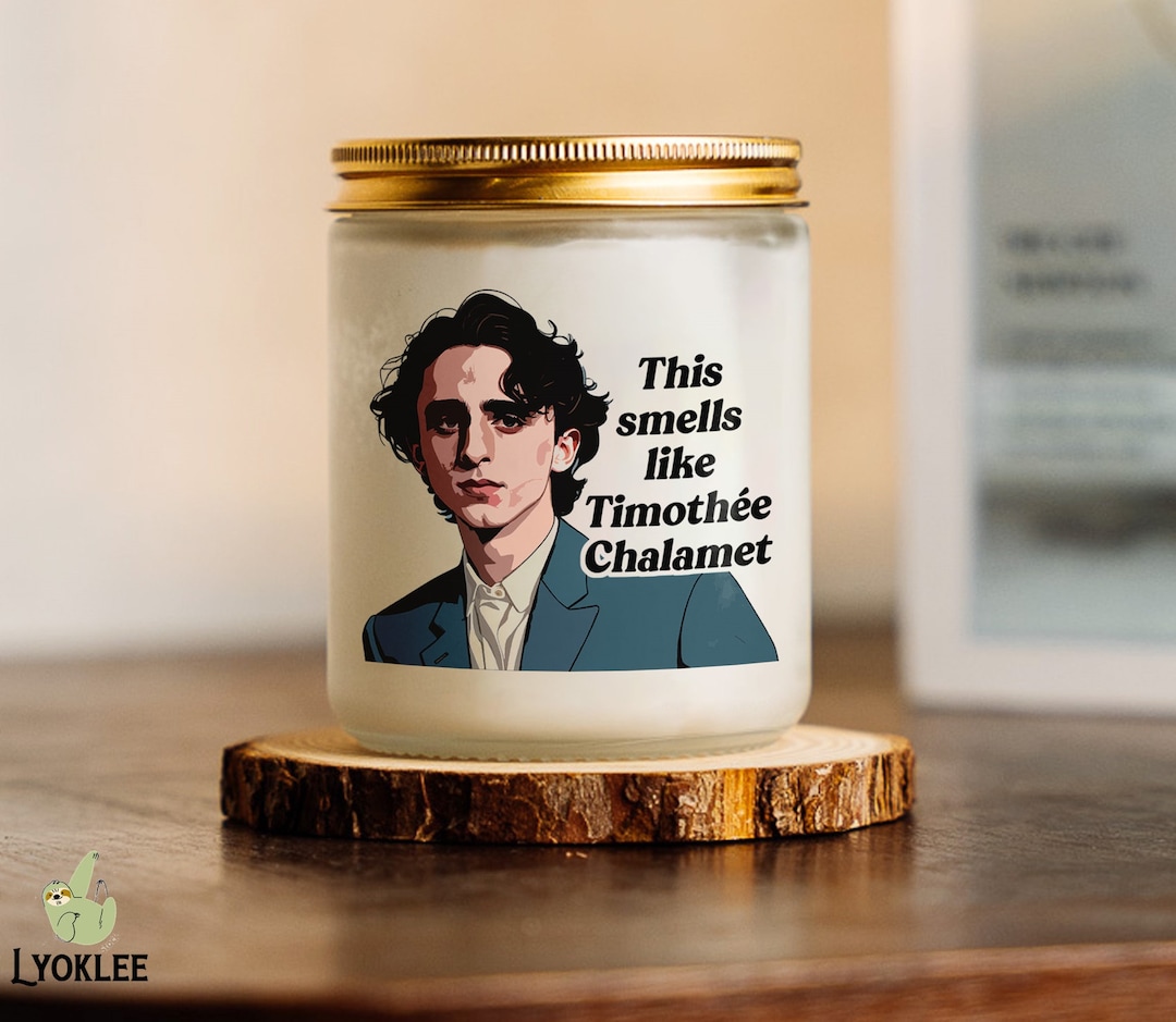 Timothée Chalamet Candle, This Smells Like Timothée Chalamet Candle