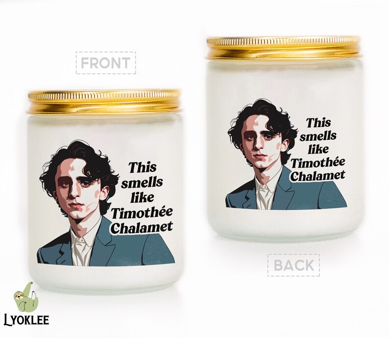 Timothée Chalamet Candle, This Smells Like Timothée Chalamet Candle