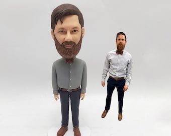 Personalized Boss Bobblehead Custom Gifts Doll Figurine Director CEO Boss’s Day Present