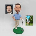 Custom Golf Bobblehead, Personalized Valentine's Day Gifts for Him,Custom Boss Gifts For Golf lovers, Gifts For Golfers Men,gift for husband