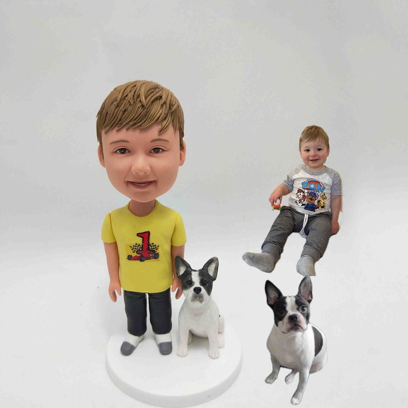 Boy Bobblehead - Custom Child Gift Figurine Doll
