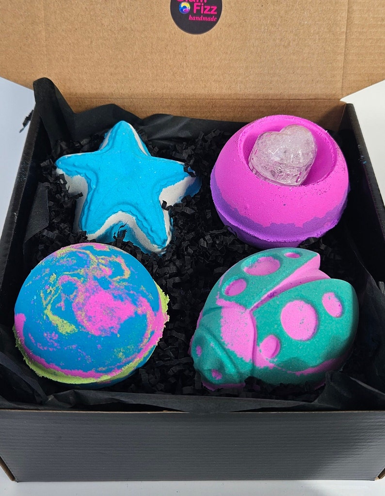 Disco Bath Bomb Gift Set , Vegan , Birthday Gift , Surprise Gift