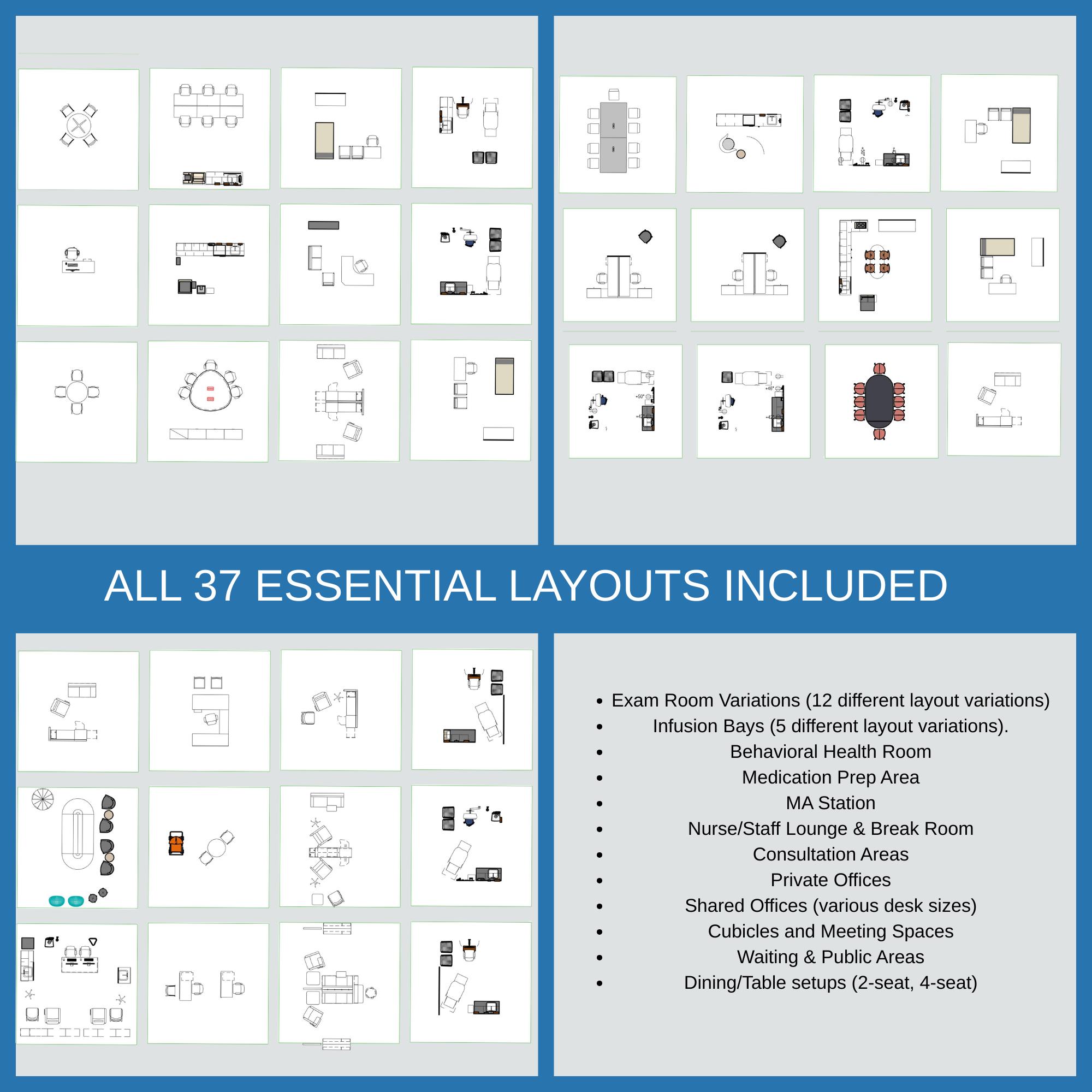 General Hospital Rvt Model Revit 2025 Healthcare Library | 37 Hospital Room Layouts (RVT) - Etsy