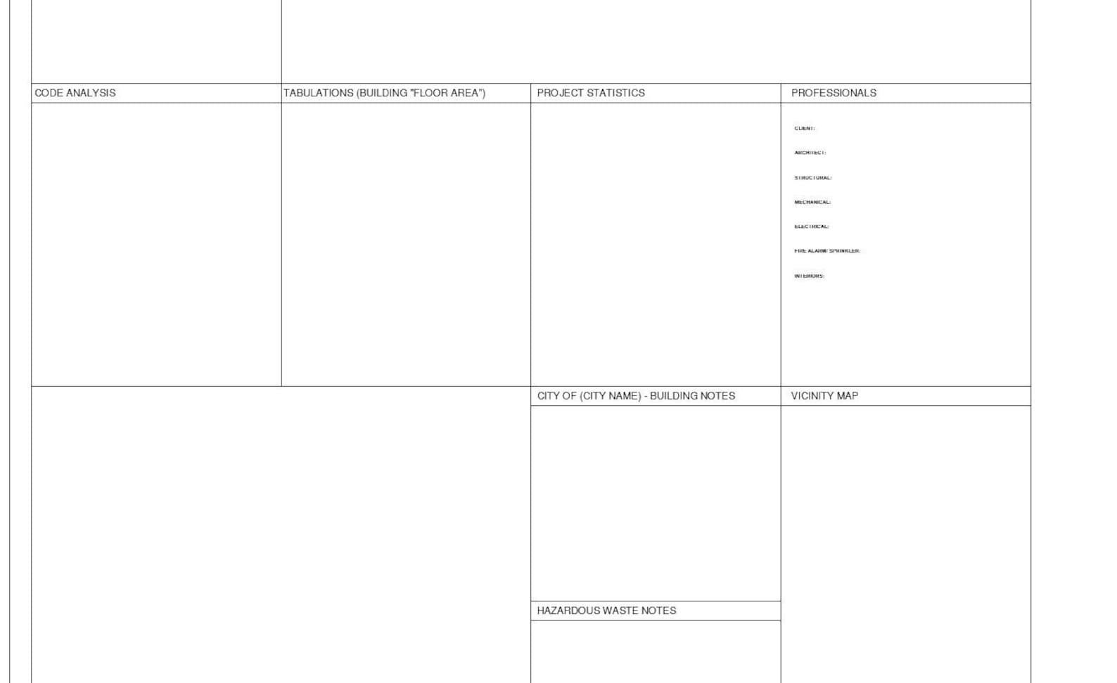 Revit Title Block Family / Label-based / Fully Customizable / Metric ...