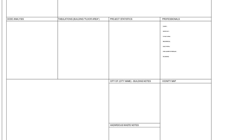 Revit Title Block Family / Label-based / Fully Customizable / Metric ...
