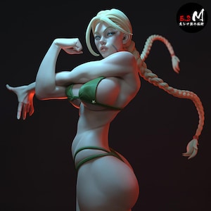 Camm / Figura stampata in resina 3D 12k con dettagli massimi