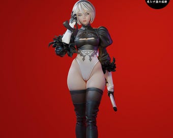 Blind Lady V3| Maximum Detailed 3d 12k Resin Printed Figure