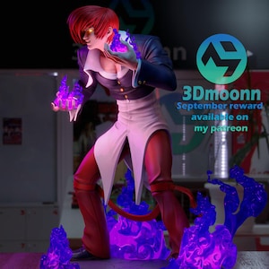 Purple Fist | Maximum Detailed 3d 12k Resin Printed Figure