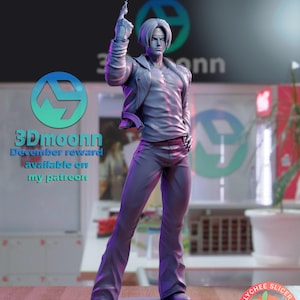 Red Fist | Maksymalnie szczegółowa figurka 3d 12k wydrukowana z żywicy