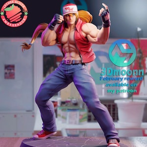 Red Fist | Maksymalnie szczegółowa figurka 3d 12k wydrukowana z żywicy