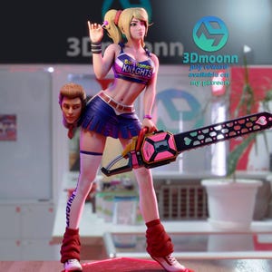 Lollipop chainsaw figure - Etsy 日本