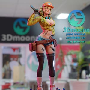 Mechanic Repair | Maximum Detailed 3d 12k Resin Printed Figure