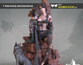 Quitty | Maximum Detailed 3d 12k Resin Printed Figure