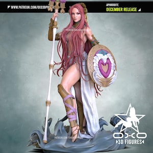 Aphrodite | Maximum Detailed 3d 12k Resin Printed Figure