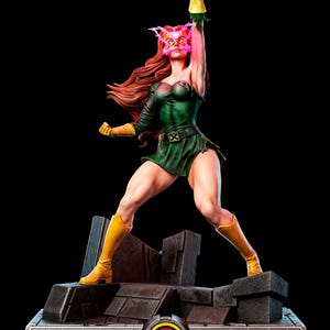 El Poder Cósmico / Figura impresa en resina 3D de 12k con máximo nivel de detalle