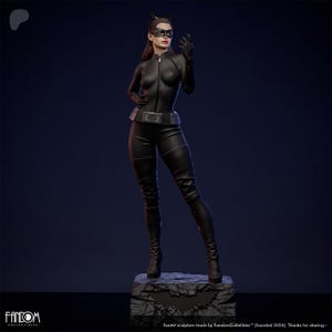 Black Cat V2 | Maximum Detailed 3d 12k Resin Printed Figure