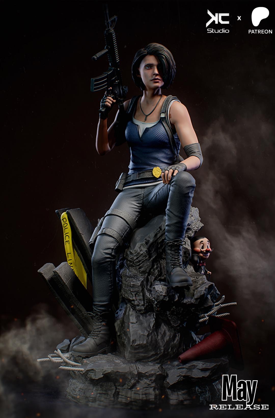 Zombie Killer| Maximum Detailed 3d 12k Resin Printed Figure - Etsy
