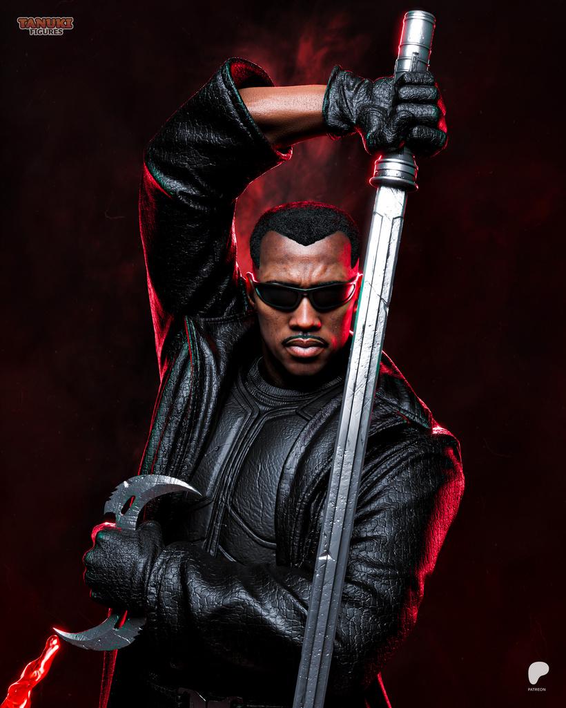 The Vampire Hunter | Maximum Detailed 3d 12k Resin Printed Figure