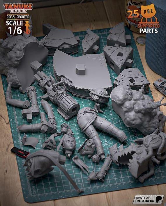 Jinnox | Maximum Detailed 3d 12k Resin Printed Figure - Etsy
