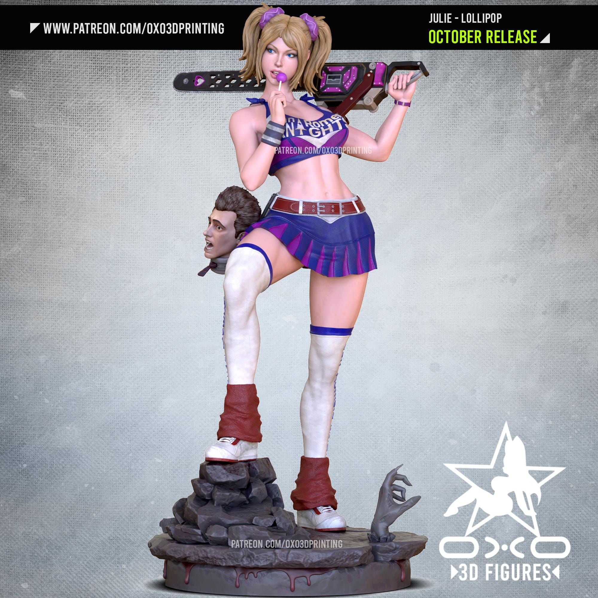 Lollipop chainsaw figure - Etsy 日本