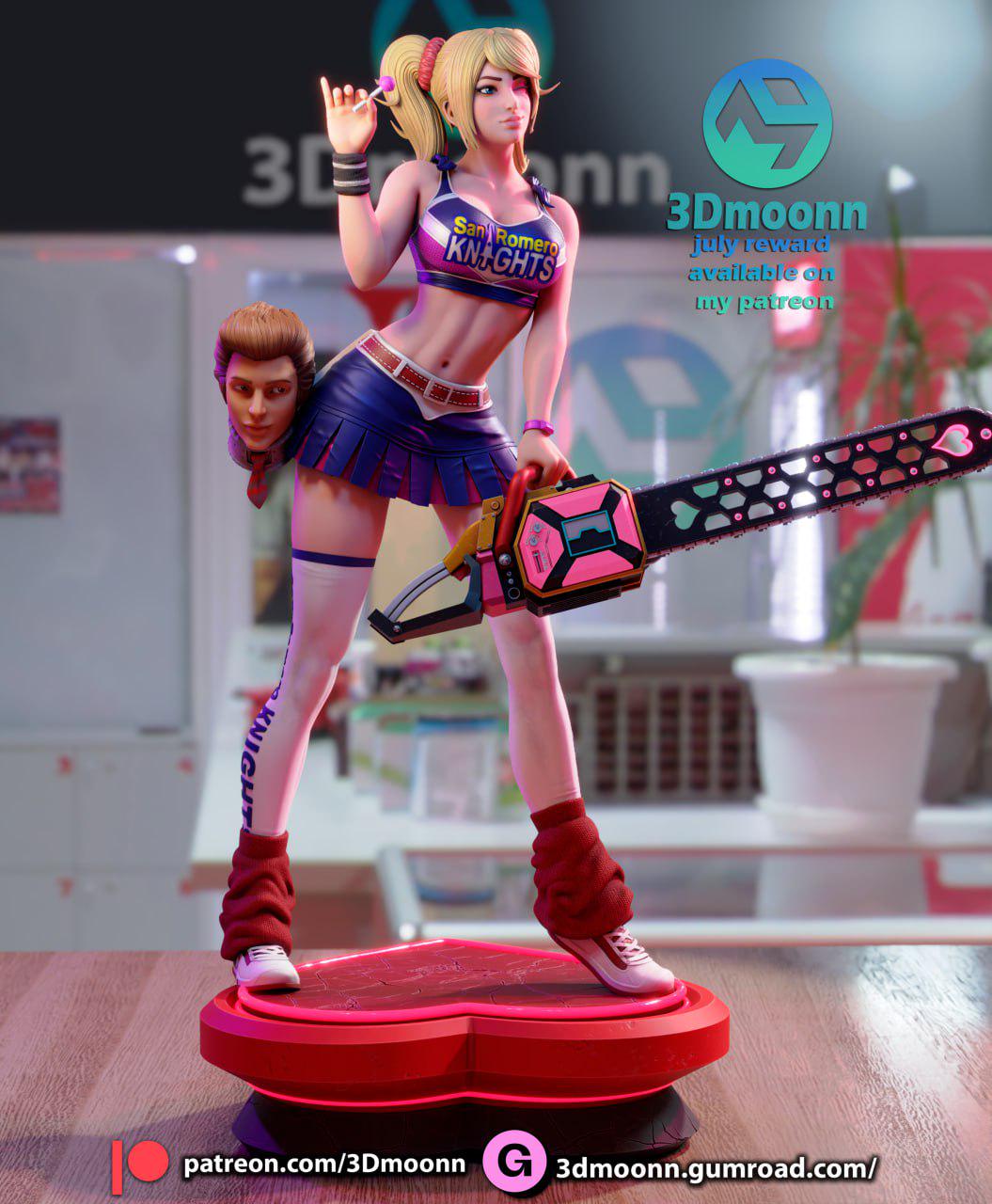 Lollipop chainsaw figure - Etsy 日本