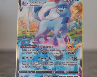 Opal Rainbow Gold Metal Pokemon Card - Etsy