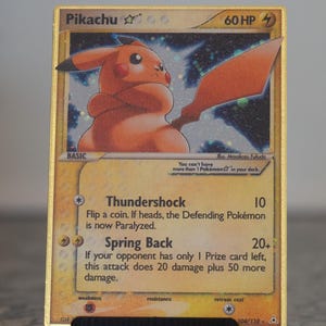 Pikachu gold star - Etsy 日本