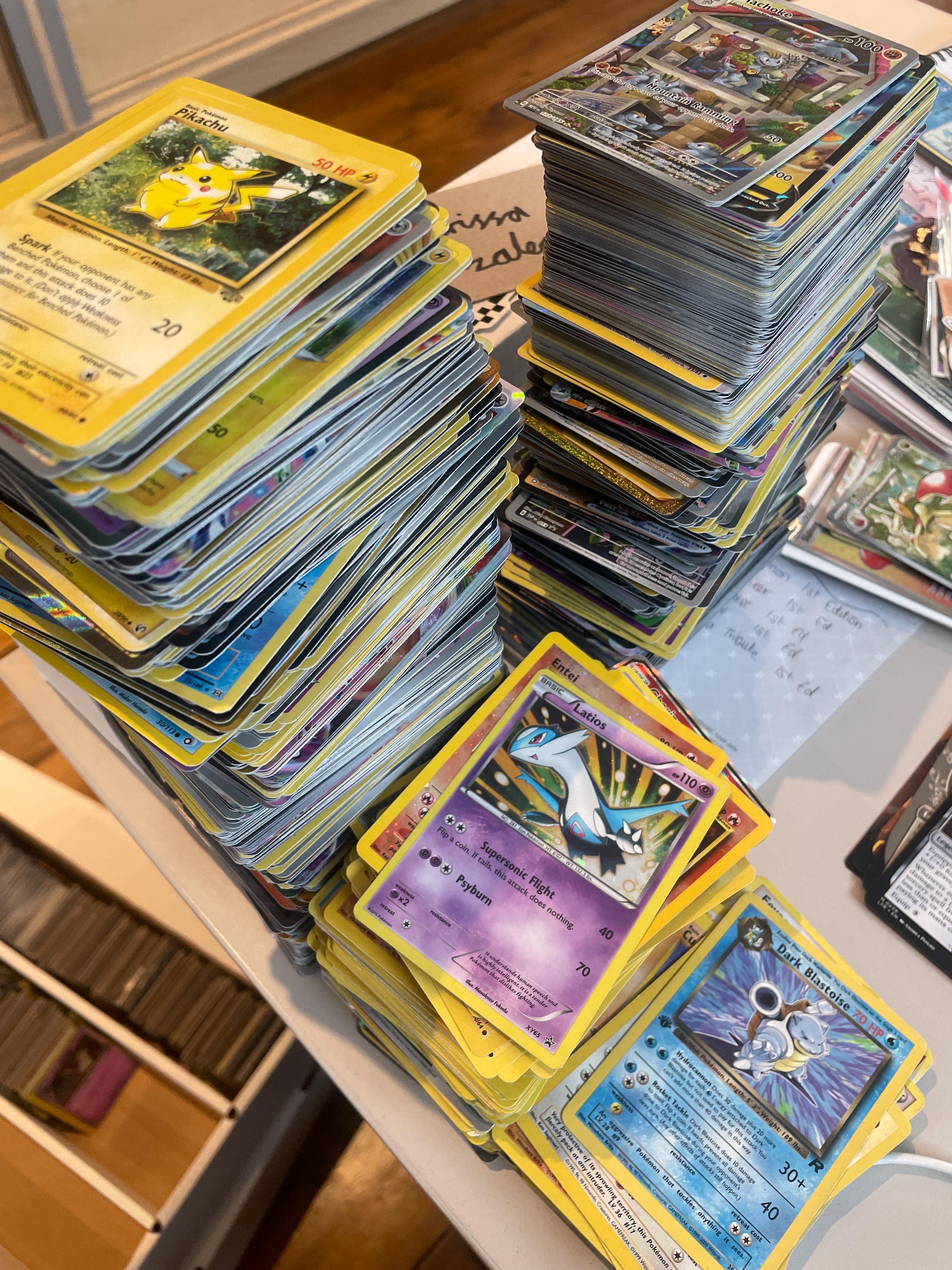 Pokemon Cards 1000 Bulk Card Lot Pokmon Bundle Pack TCG Including Holos,  Reverses and Full Arts/ex's - Etsy