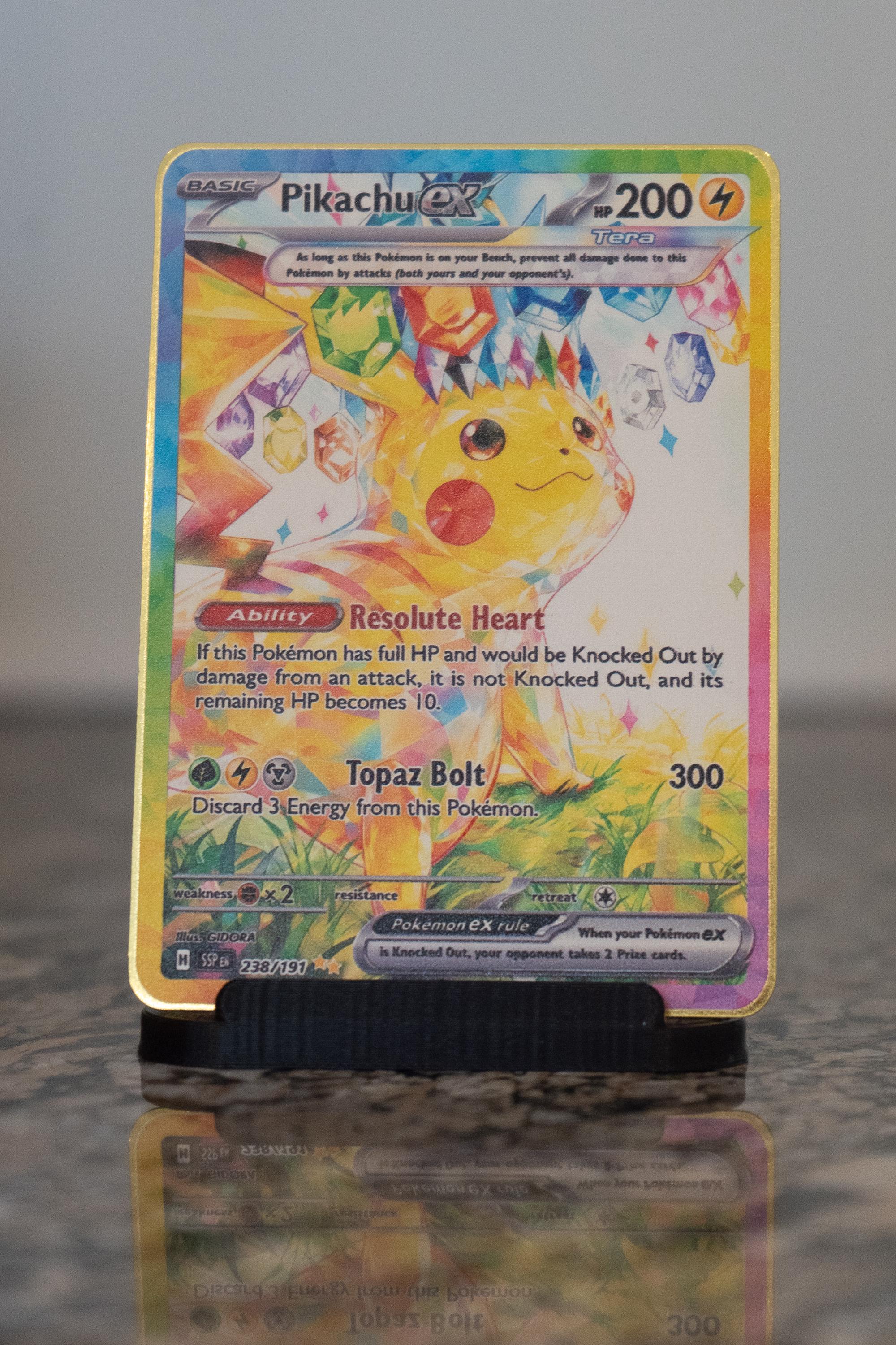 Pikachu Ex 238 191 - Etsy