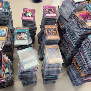 yugioh card collection for sale Amazon.com: 4000+ YUGIOH MIXED BULK CARD LOT FROM HUGE COLLECTION COMMONS  RARES & 100 HOLOS : Toys & Games