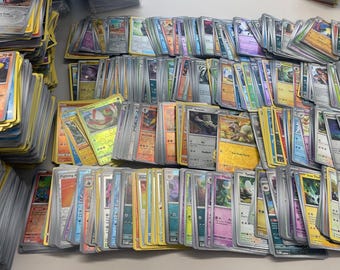 1000x Reverse Holo Pokemon Cards Bulk Bundle | All Foil Cards from Modern Sets | Near Mint Genuine Job Lot | Collection Builder