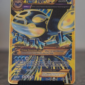 プライマルカイオーガ＆メガレックウザカードセット　アメリカ版　白かけアリ プライマルカイオーガ＆メガレックウザカードセット アメリカ版 白かけ