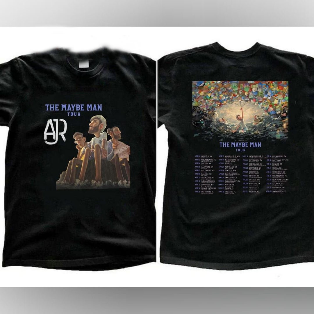 AJR 2024 Tour Tshirt, AJR Band Fan Shirt, AJR the Maybe Man Tour 2024