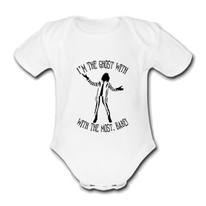 Psychobaby Beetlejuice Babygrow Baby vest grow bodysuit clothes Cute Unique Unique Ghost with the Most