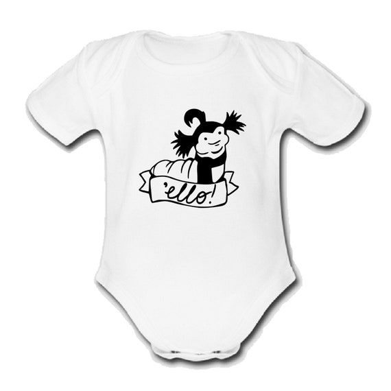 Psychobaby Labyrinth Worm Ello Hello Babygrow Baby Vest Grow Bodysuit Clothes Cute Unique Unique Etsy